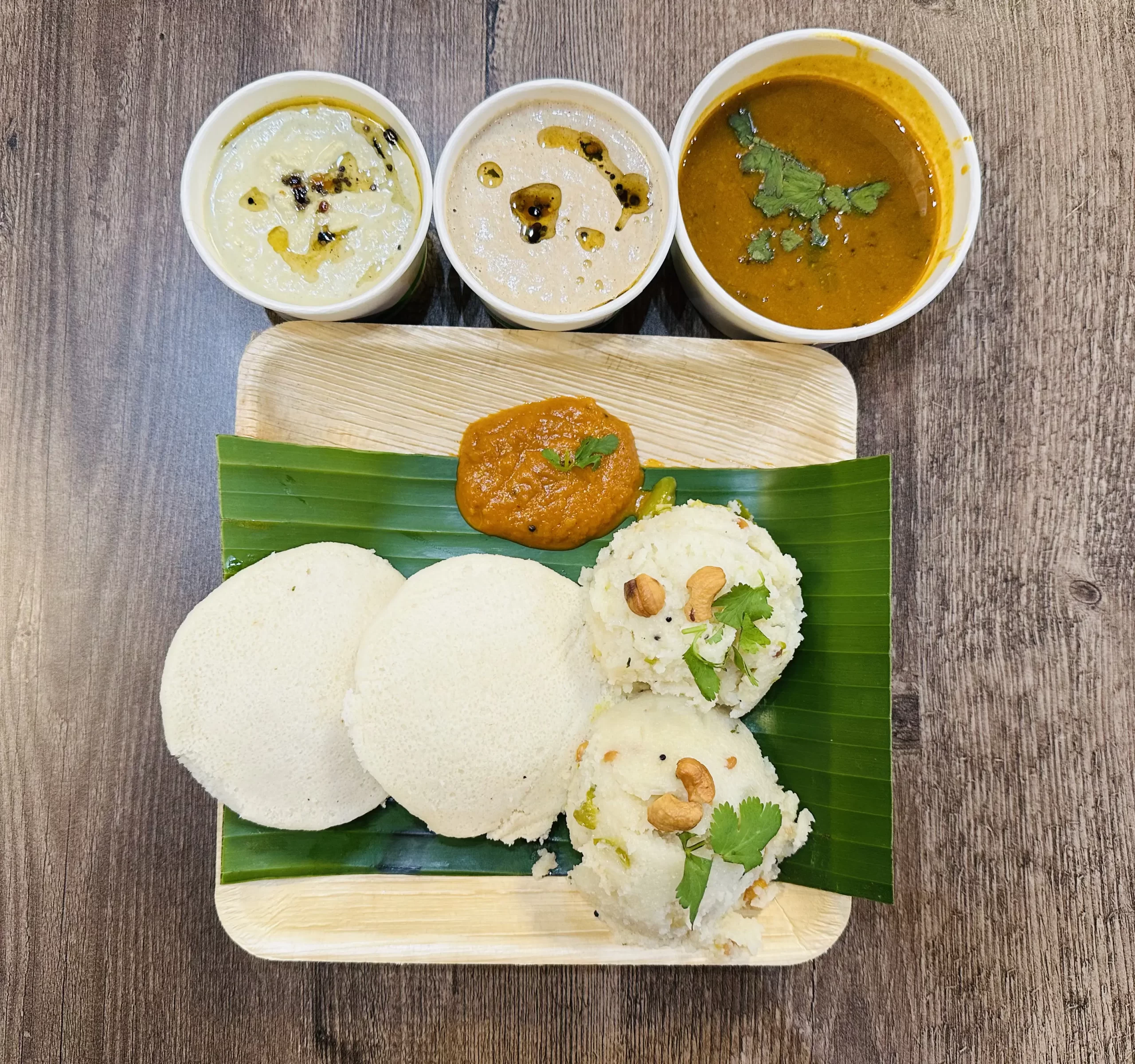 Idli(2)+Upma